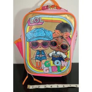 LOL Surprise Soft Insulated Lunch Box "U Glow Girl" Pink  10 x 7
